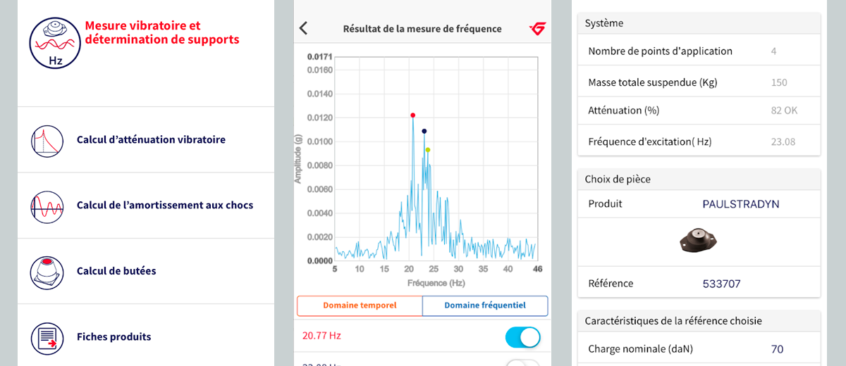 APP de selección de amortiguadores “Paulstrasoft”